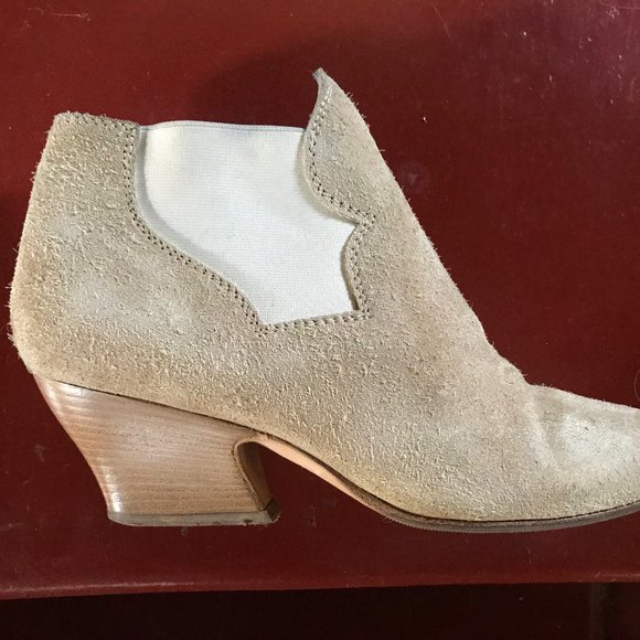 Acne tan Alma booties, size 35 - Picture 3 of 11